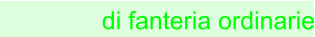 di fanteria ordinarie