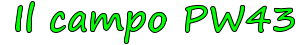 Il campo PW43