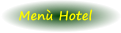 Menù Hotel