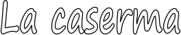 La caserma